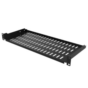 Mensola per Rack 10" 150 mm 1U Nero 2 punti